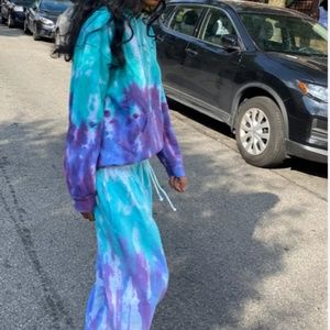 iets Frans tie dye sweatpants